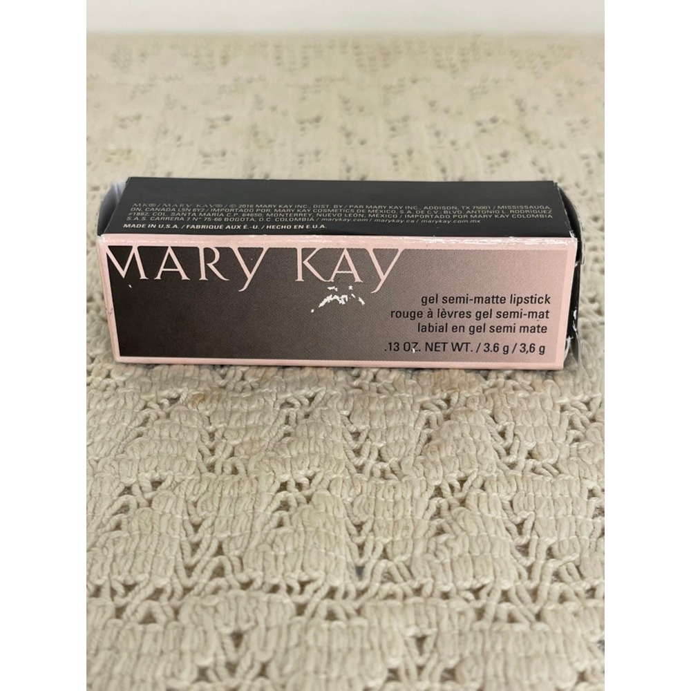 Mary Kay Gel Semi-Matte Lipstick Mauve Moment 089642 Pink Purple New In Box